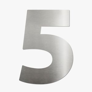 Número Residencial Casas ou Salas Biotag Inox Biovis - 5