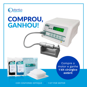 Motor de Implante Driller BLM 350 + Contra Angulo 20:1 PB Max - Driller